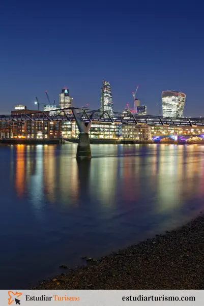 Requisitos para viajar a Londres desde España con NIE – Paisaje nocturno de Londres Requisitos para viajar a Londres desde España con NIE - Paisaje nocturno de Londres