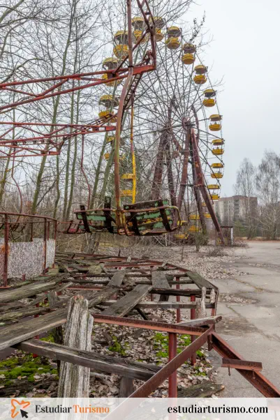 Turismo de catástrofes - Paisaje del desastre de Chernóbil
