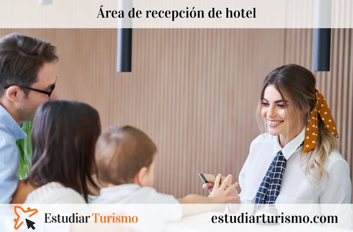 Área de recepción de hotel. Definición, servicios y funciones