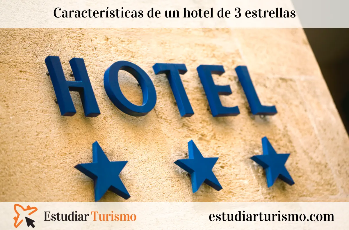 Características de un hotel de 3 estrellas. Habitaciones, servicios y más